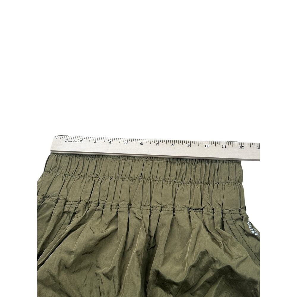 FP Movement The Way Home Shorts Small Olive Green Athletic Running Gym Workout - Picture 2 of 8